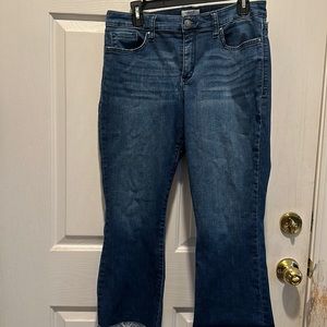 Cropped jeans, size 12